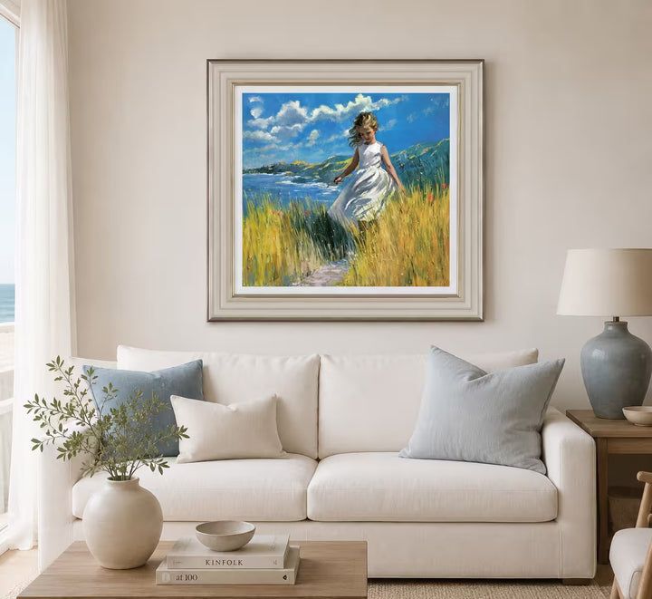Sherree Valentine Daines A Coastal Stroll in situ