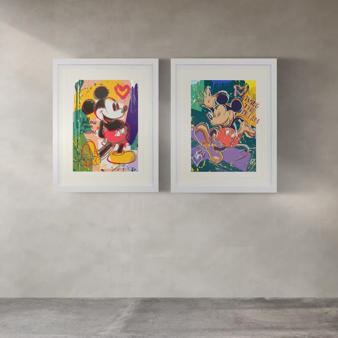 A picture of Mr Brainwash A Heart Full of Dreams in situ