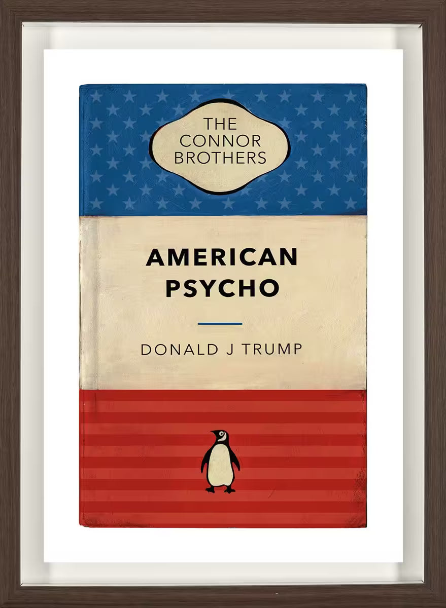 Framed book cover of &