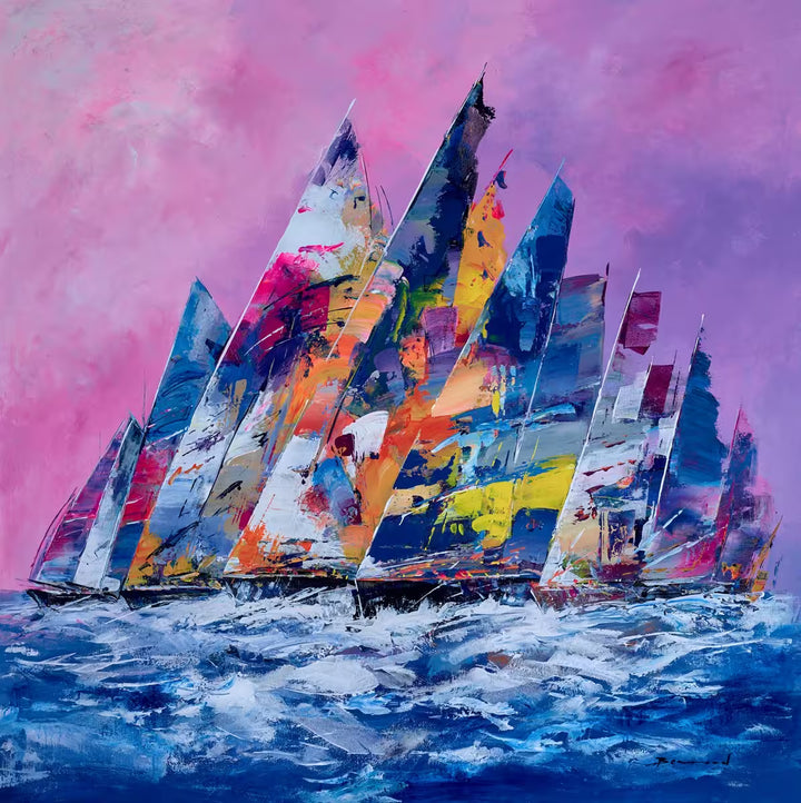 At Home on the Waves II by Bernard