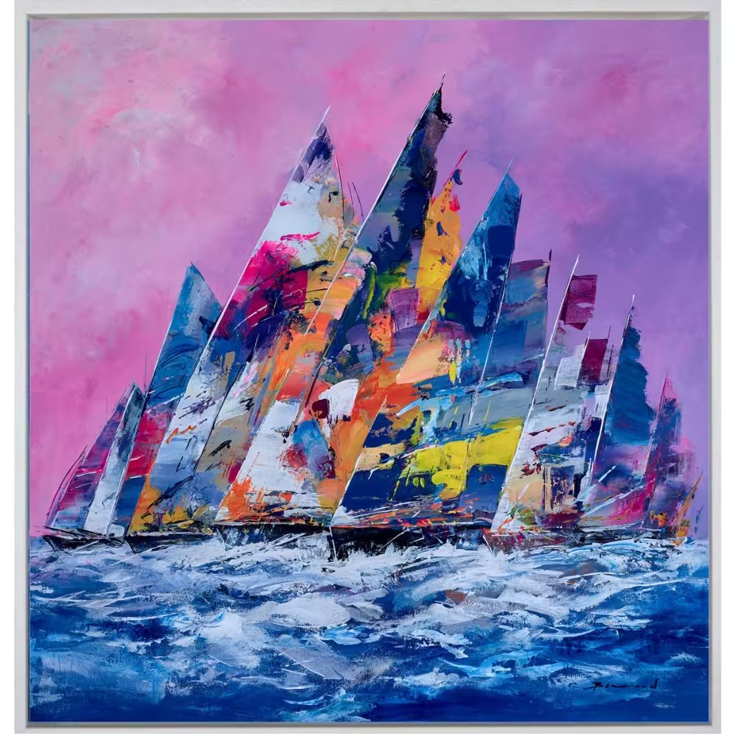 At Home on the Waves II by Bernard