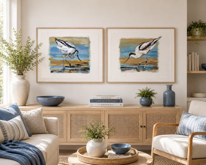 Debbie Boon Avocet I and II in situ