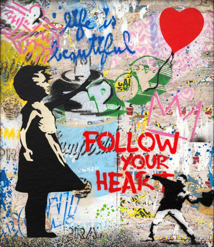 Balloon Girl by Mr Brainwash