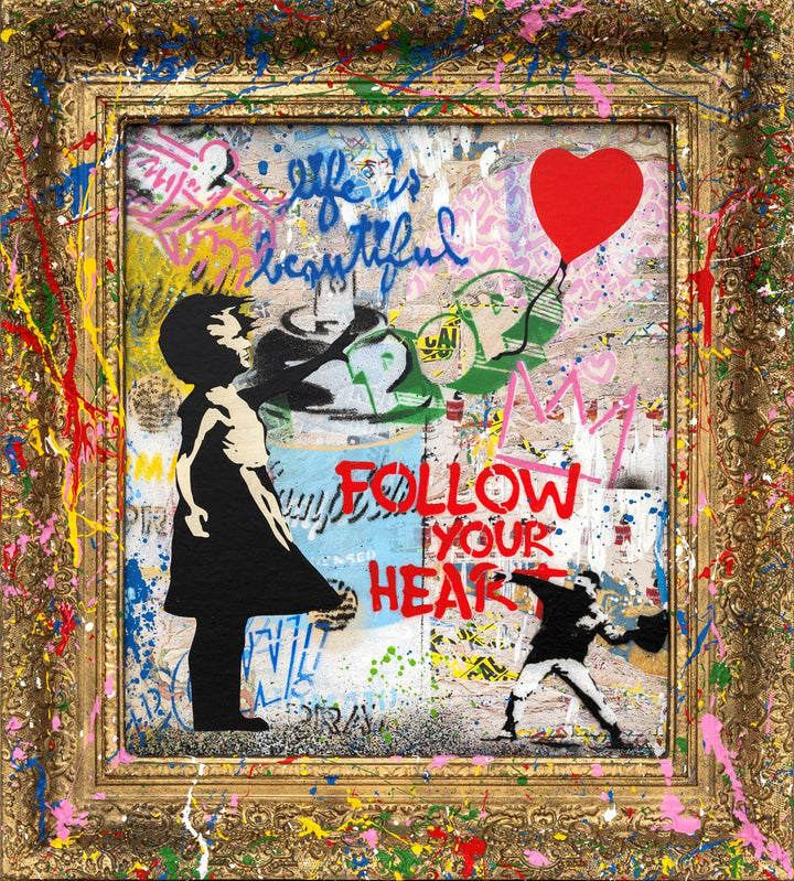Balloon Girl by Mr Brainwash