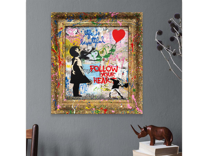 Balloon Girl by Mr Brainwash