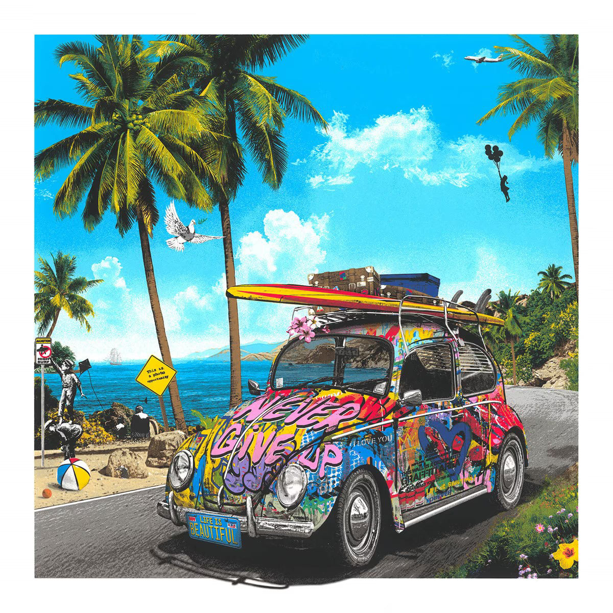 Beach Bug from Mr Brainwash 