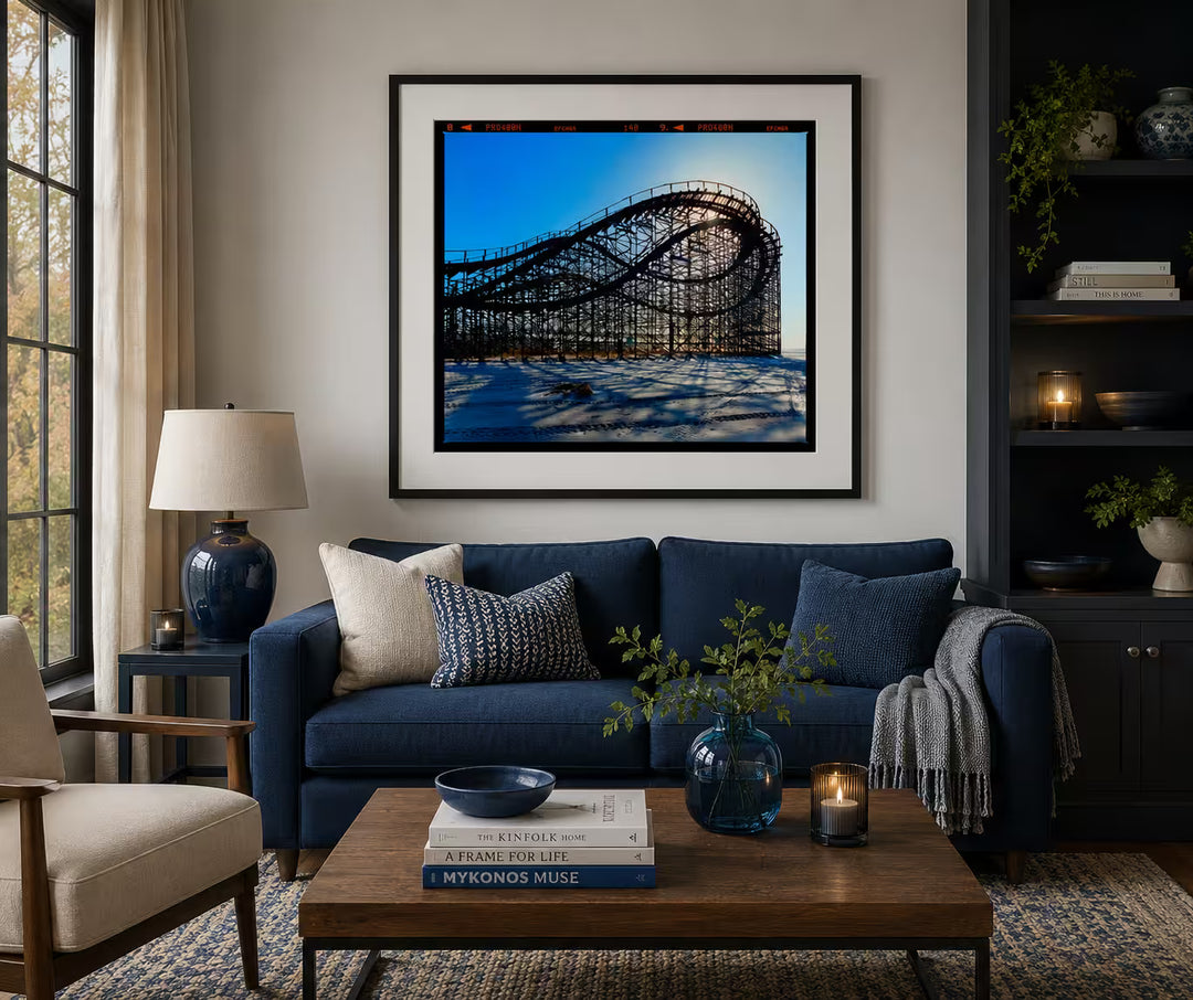 Richard Heeps Beached Roller Coaster in situ