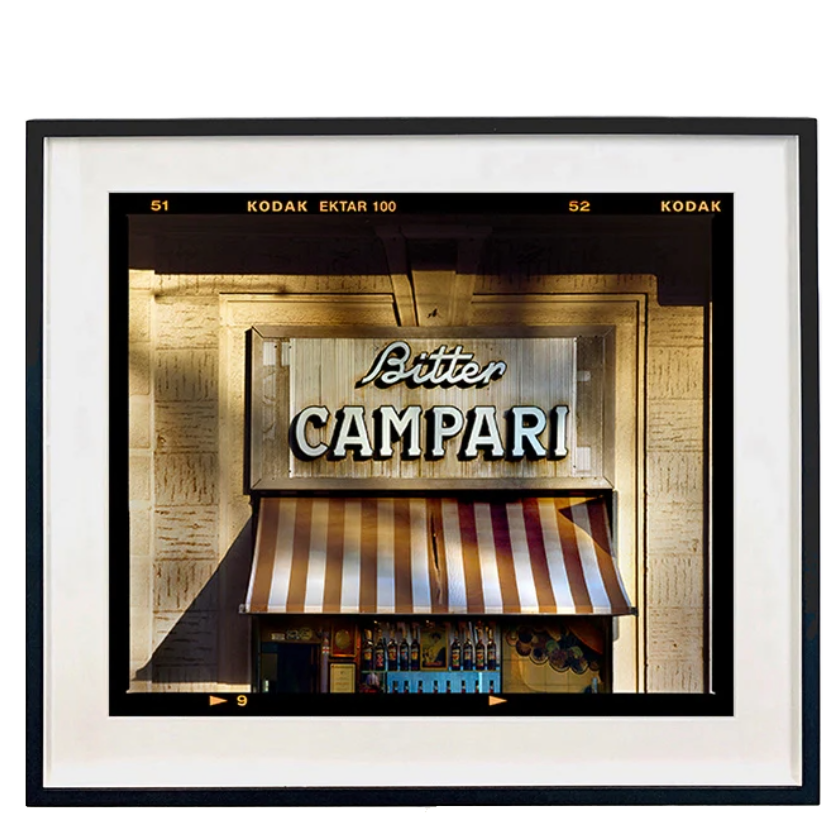 Bitter Campari Sign by Richard Heeps available from Startle