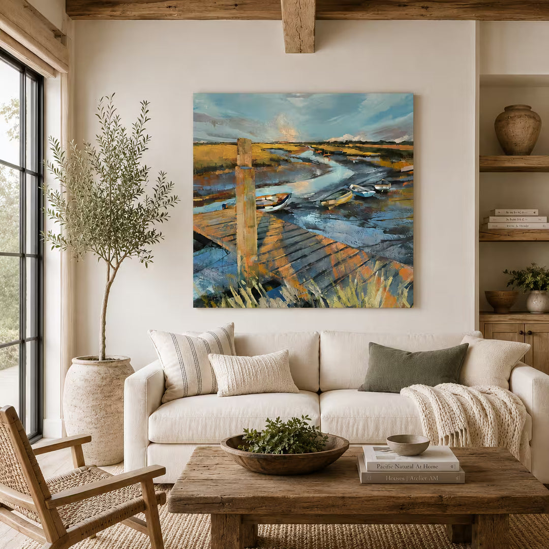 Boards and Boats by Debbie Boon in situ