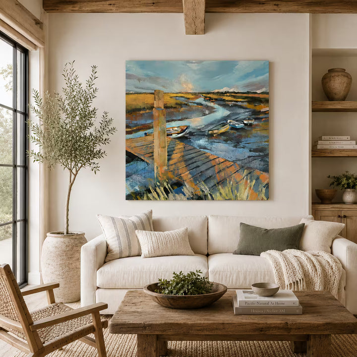 Boards and Boats by Debbie Boon in situ