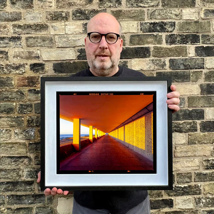 Richard Heeps holding Bottle Alley II, St Leonards-on-Sea, 2025