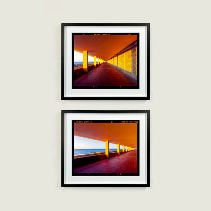 A Richard Heeps limited edition photographic print, the title is Bottle Alley I, St Leonards-on-Sea, 2025