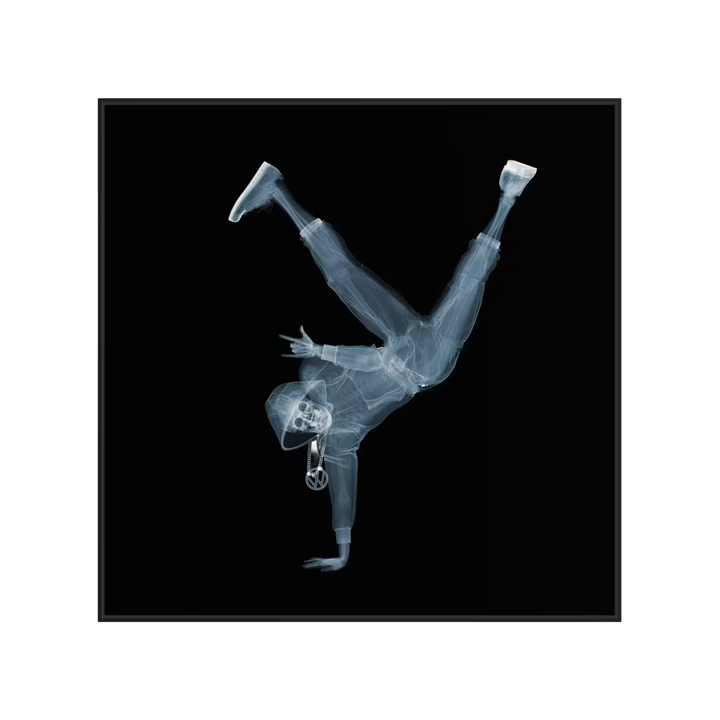 Nick Veasey Breakdancer Framed