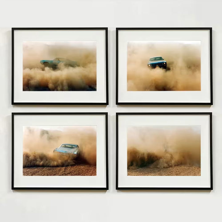 Richard Heeps Buick In The Dust II, Hemsby, Norfolk, 2000 in situ 