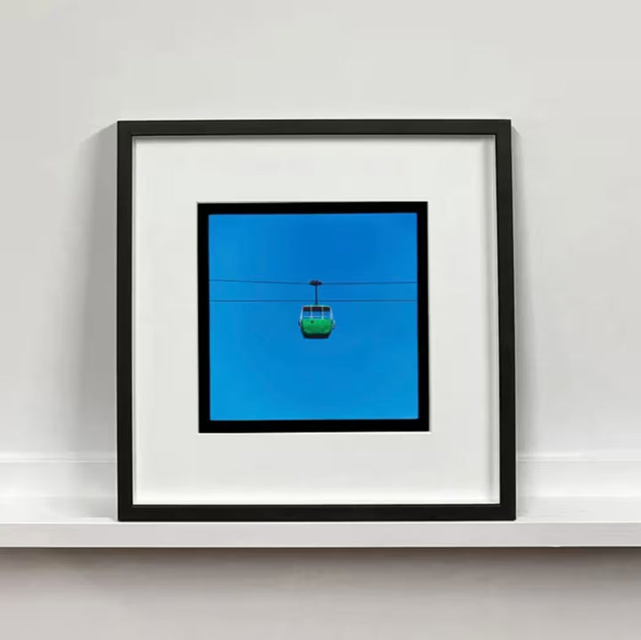 Richard Heeps Summit Cable Car Green framed