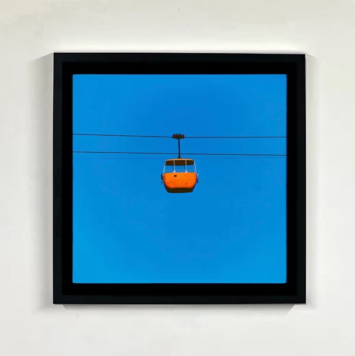Richard Heeps Orange Summit Cable Car Framed