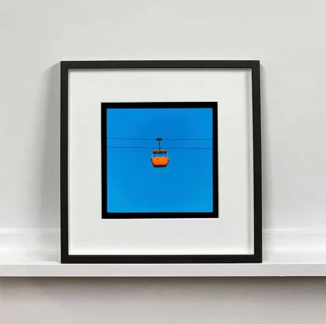 Richard Heeps Orange Summit Cable Car Framed