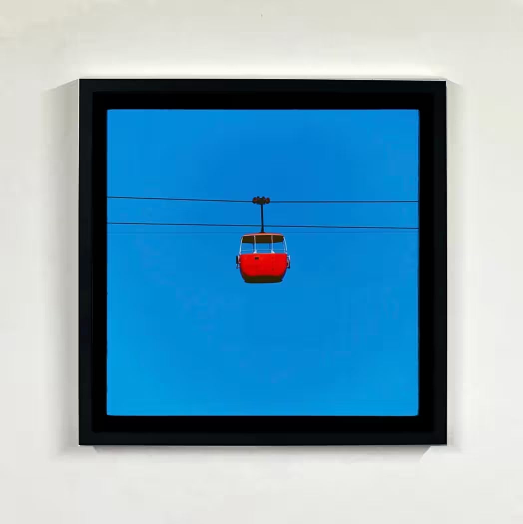 Richard Heeps Summit Cable Car Red framed