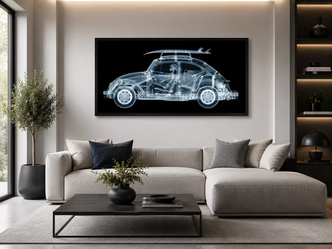 Nick Veasey California Bug in situ