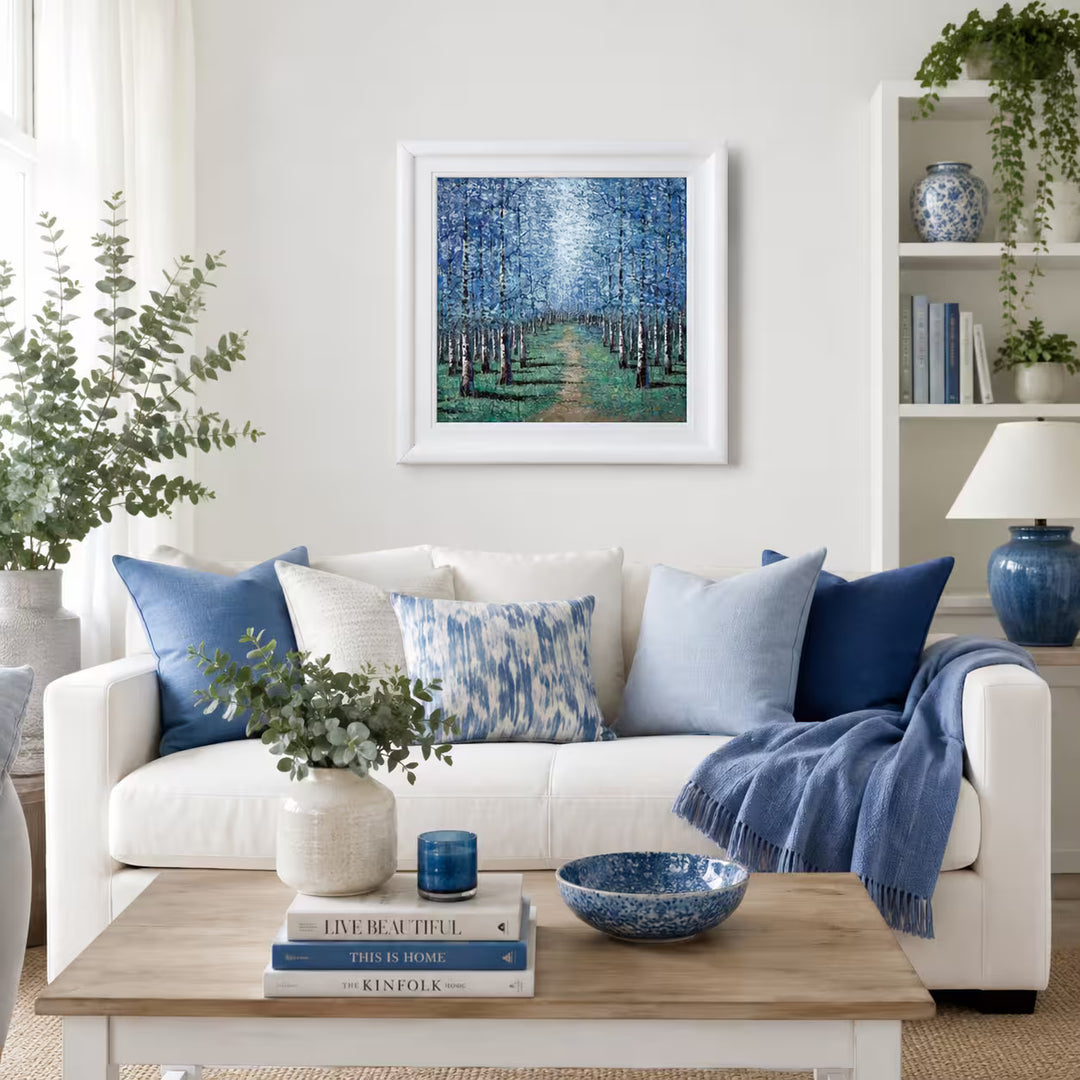 Inam Cerulean Dreams in situ