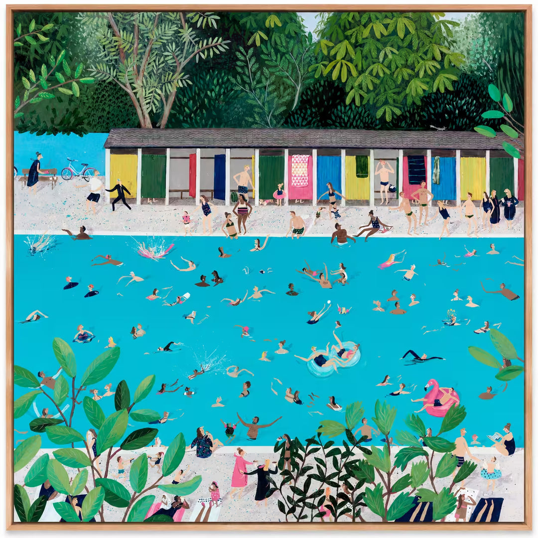 Tooting Bec Lido by Jenni Murphy