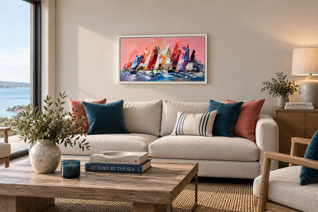 Sailing with Friends III by Bernard