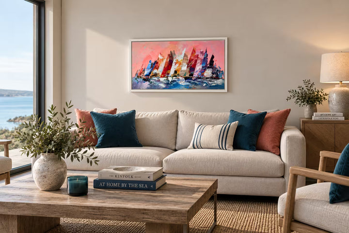 Sailing with Friends III by Bernard
