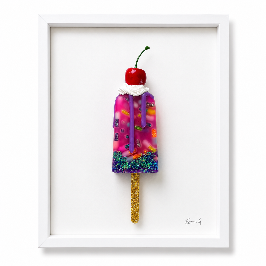 Melting Happiness Cherry on Top  by Emma Gibbons