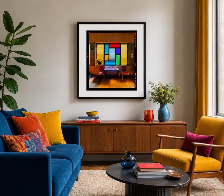 Richard Heeps Christ Lights in situ