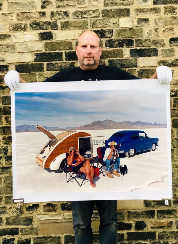 Christine '52 Henry J & Teardrop, Bonneville, Utah, 2003
