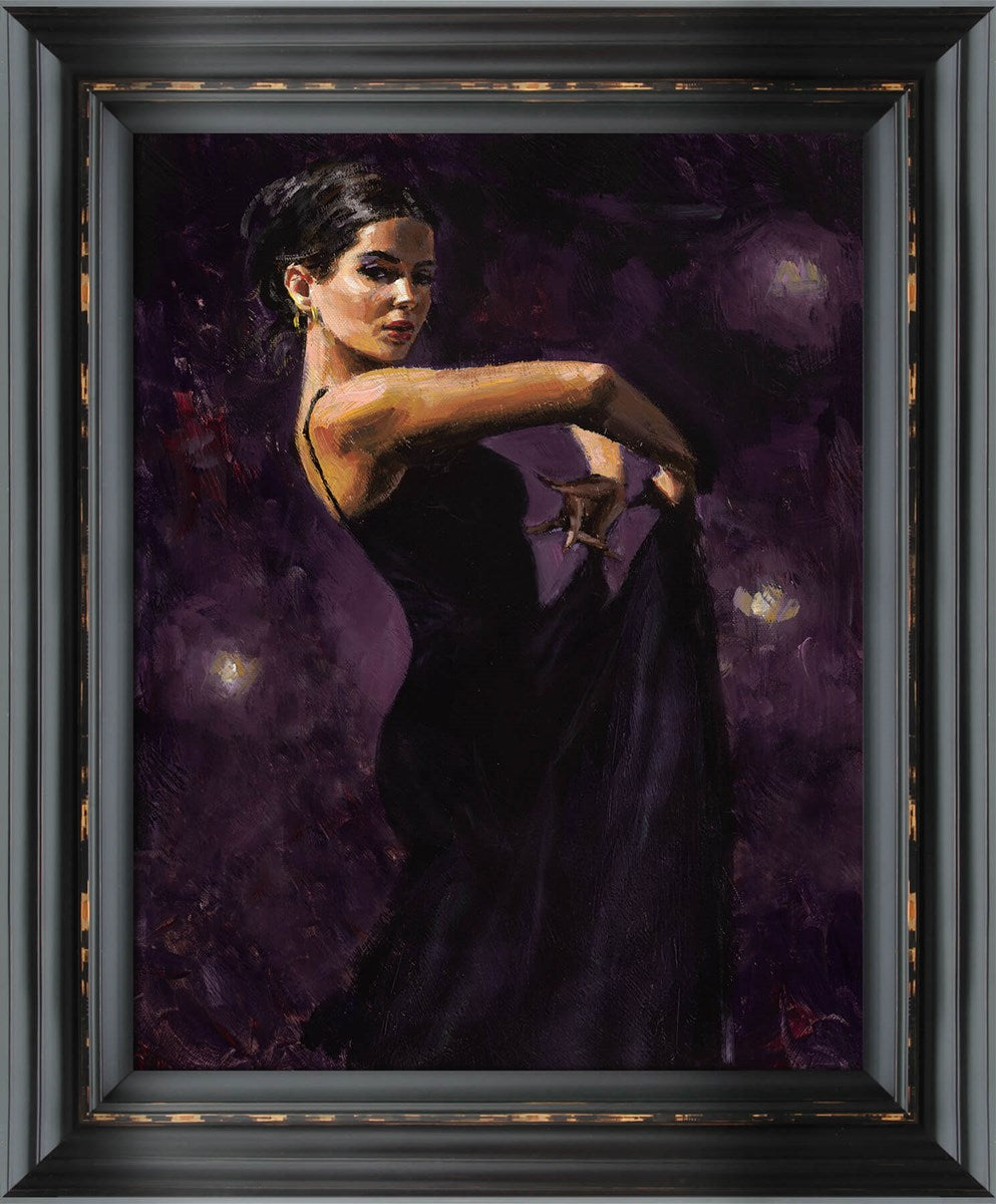 Colours of Flamenco (Purple) by Fabian Perez