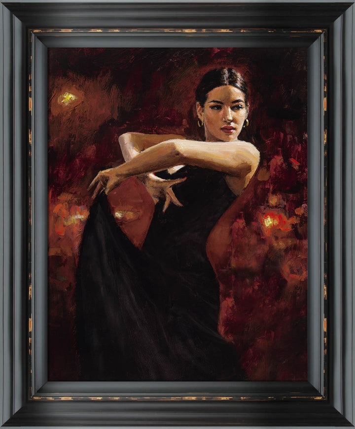 Colours of Flamenco (Red) by Fabian Perez