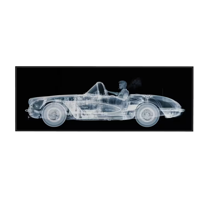 Nick Veasey Corvette Cruiser Framed