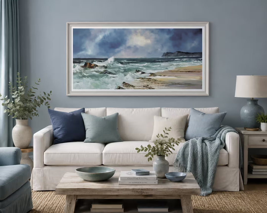 Philip Gray Crashing Waves in situ