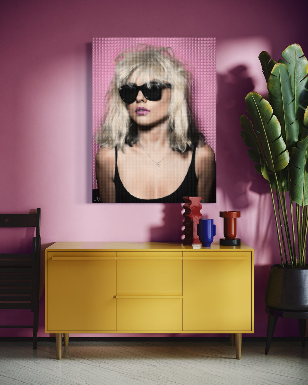 Debbie Harry - Deluxe Acrylic by Nick Holdsworth