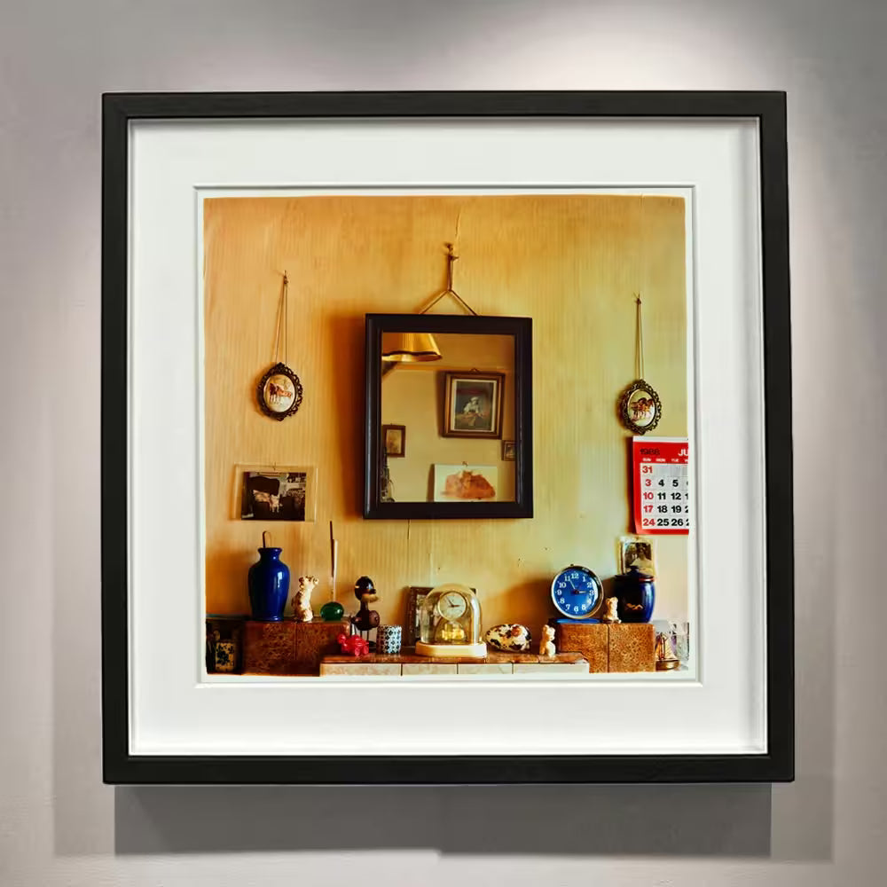A framed limited edition photograph by Richard Heeps using vibrant colours, the title is Daisy&