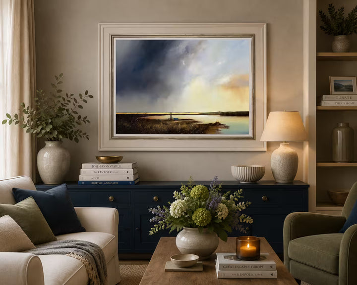 Barry Hilton Dawn Skies in situ