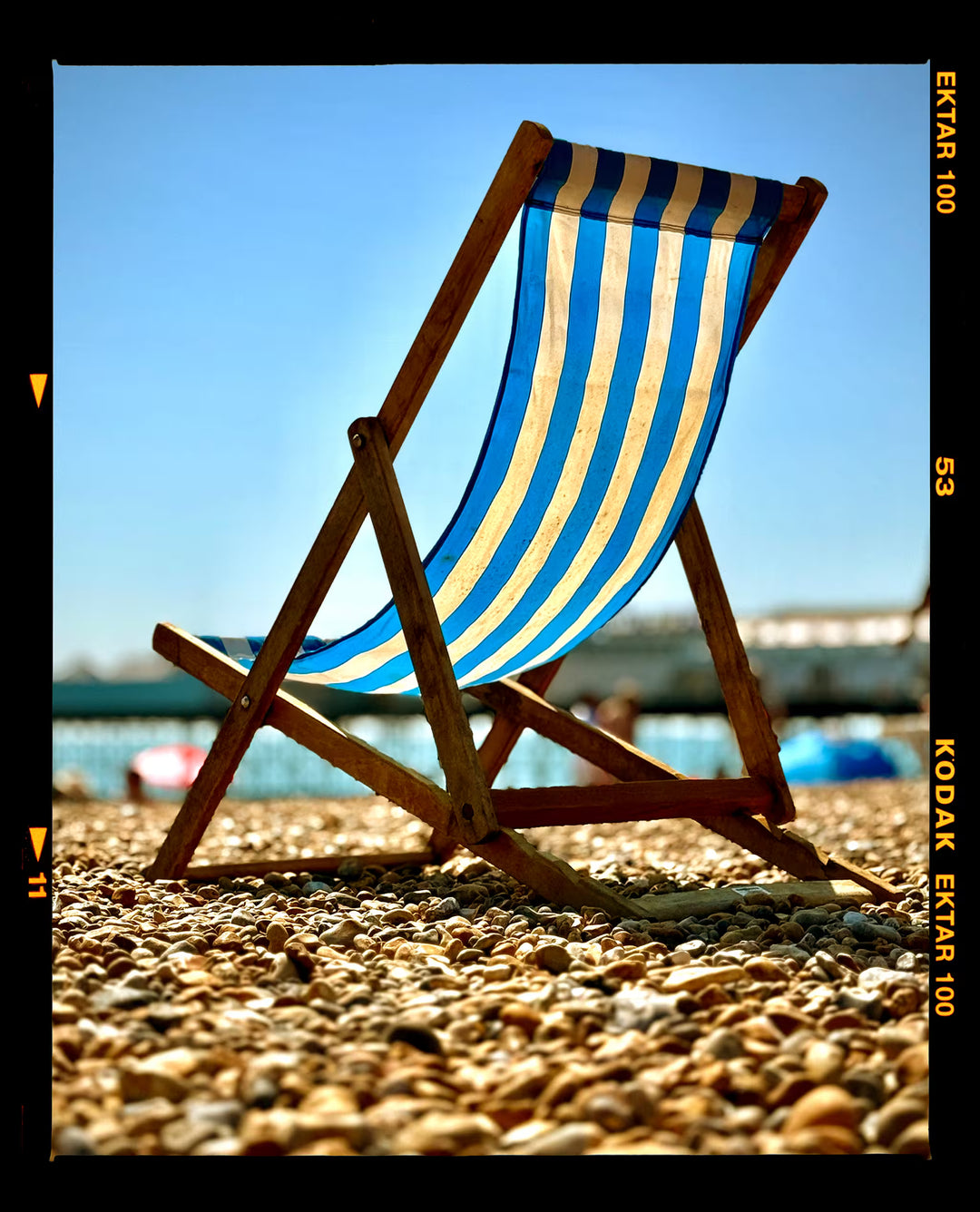 Deck Chair, Brighton Beach, 2025 by Richard Heeps