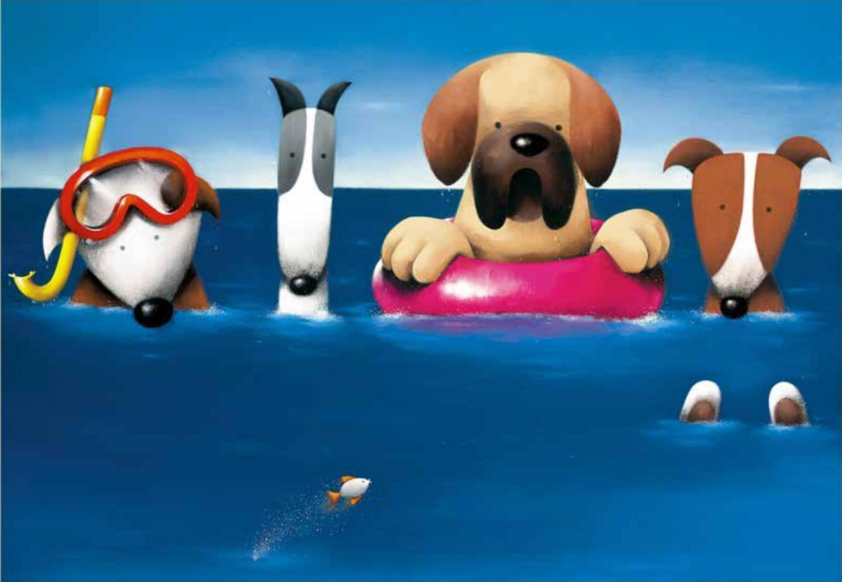 Doggie Paddle by Doug Hyde