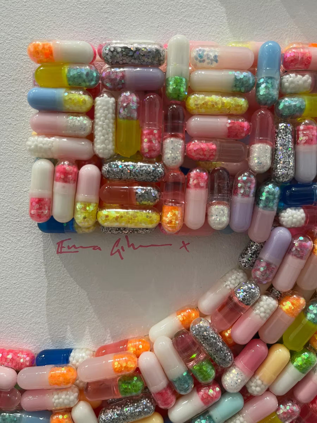 An Emma Gibbons original mixed media, the title Dream Big