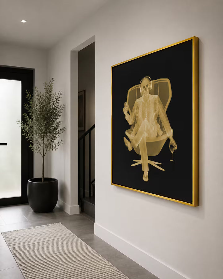 Nick Veasey Easy Listener- Golden Era in situ
