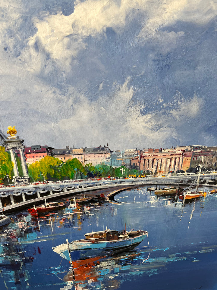 Eiffel Tower, Paris II by Bernard