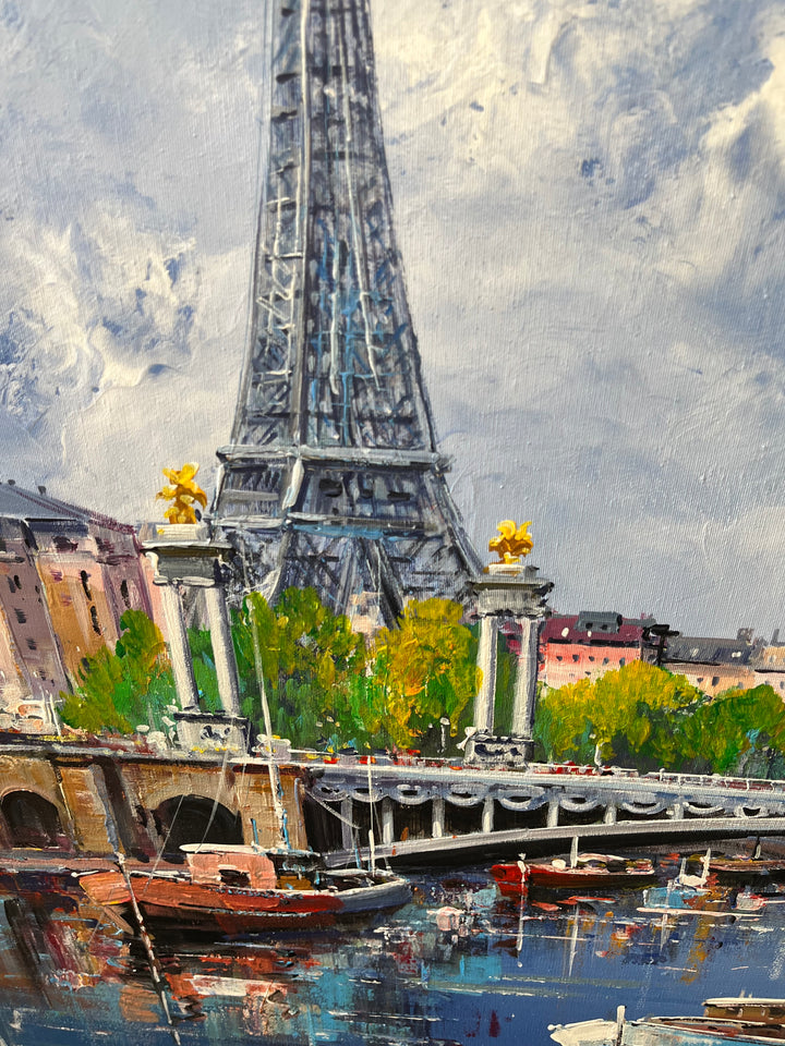 Eiffel Tower, Paris II by Bernard
