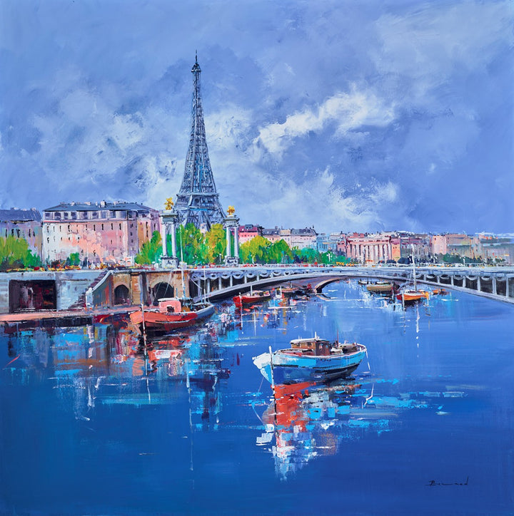 Eiffel Tower, Paris II by Bernard