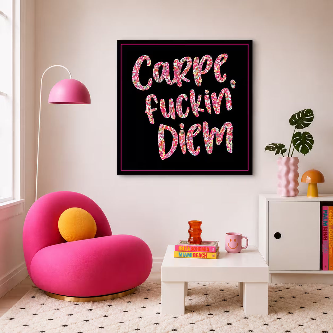 Emma gibbons Carpe Diem in situ