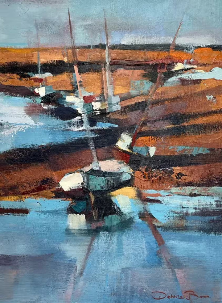 Debbie Boon Evening Low Tide Wells