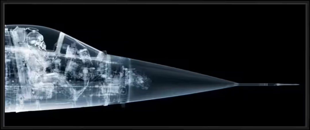 Nick Veasey F-104 Starfighter Framed
