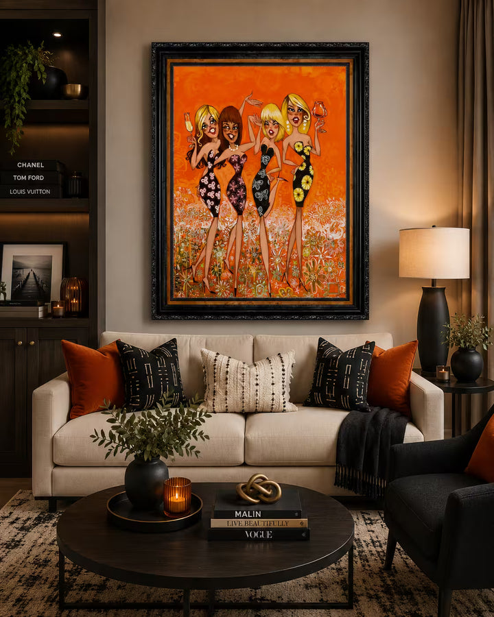 Todd White Fall Girls in situ