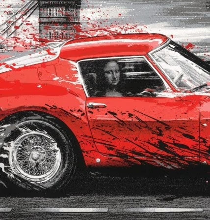 Life in the Fast Lane by Mr Brainwash