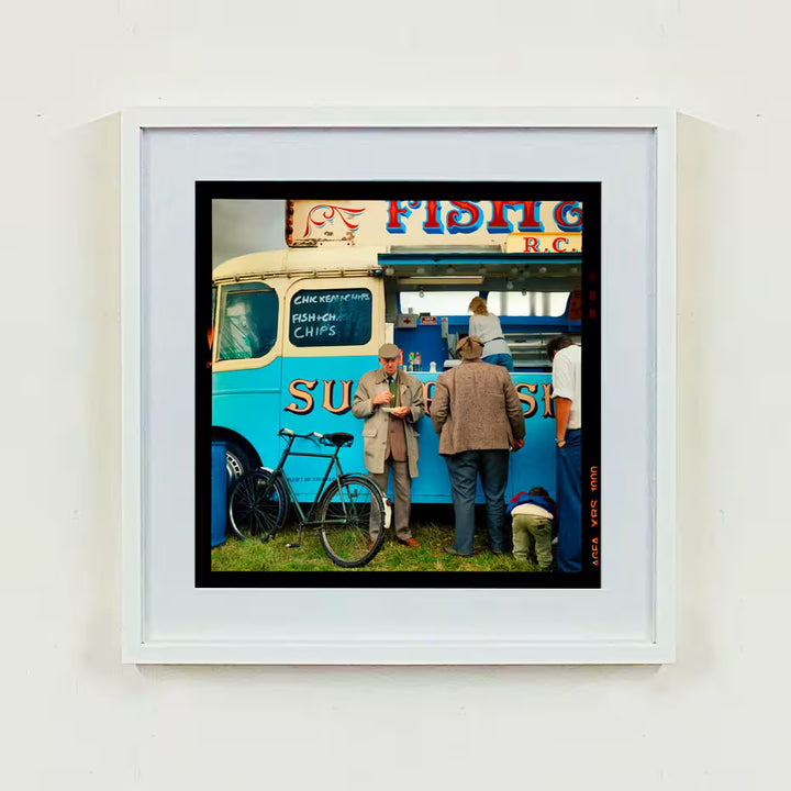 Fish &amp; Chips Van (Square) Haddenham Steam Rally, Cambridgeshire by Richard Heeps